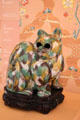 Ceramic cat statuette at Museum Angladon, Jacques Doucet Collection. Avignon, France.