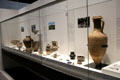 Collection of Bronze Age & Iron Age ceramics at Musée de la Romanité. Nimes, France.