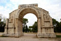 Arch at Glanum Roman Ruins. Saint-Rémy-de-Provence, France.