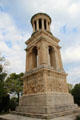 Roman Mausoleum is one of best preserved in Roman world at Glanum Ruins. Saint-Rémy-de-Provence, France.