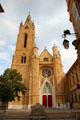 Saint Jean de Malte church at end of rue Cardinale. Aix-en-Provence, France.