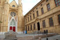 Saint Jean de Malte church & former parish hall, now Granet Museum. Aix-en-Provence, France.