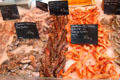 Seafood at vegetable market. Aix-en-Provence, France.