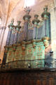 Organ at St-Sauveur Cathedral. Aix-en-Provence, France.
