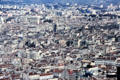 Marseille urban region from Notre Dame de la Garde. Marseille, France.