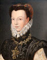 Portrait of Elisabeth of Valois, Queen of Spain at Museum of European and Mediterranean Civilisations. Marseille, France.