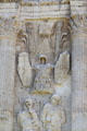 Relief of arms, spears, trumpets & armor on side of triumphal arch of Orange. Orange, France.