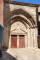 Romanesque church entrance. Orange, France.