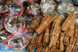 Cinnamon bark in St Antoine Central Market. Pointe-à-Pitre, Guadeloupe.