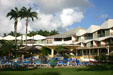 Novotel hotel pool & grounds. Gosier, Guadeloupe.