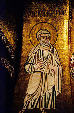 Mosaic of St Peter, circa 11th century in Katholikon, Ossios Loukas. Greece.