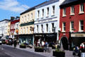 Shops on streets of Kilkenny. Ireland.