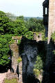 View from ruins of Blarney Castle. Ireland.
