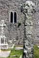 Celtic crosses at Kilfenora. Ireland.