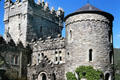 Glenveagh Castle in Glenveagh National Park. Ireland.