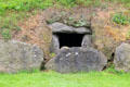 Tomb entrance at Knowth. Ireland.