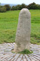 Stone of Destiny atop Hill of Tara. Ireland