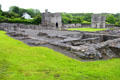 Remains of church at Old Mellifont Abbey. Ireland.