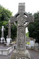 West face of Muiredach's high cross once used to teach biblical stories at Monasterboice. Ireland.