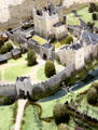 Model of Maynooth Castle as it stood prior to 1535 destruction. Ireland