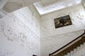 Plasterwork decoration over staircase by Filippo Lafranchini & brother at Castletown House. Ireland.