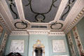 Ceiling decoration in Boudoir at Castletown House. Ireland.