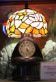 Steeletone combo clock radio & lamp at Hurdy Gurdy Museum of Vintage Radio. Howth, Ireland.