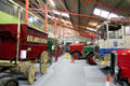 Collection of wagons & trucks at National Transport Museum. Howth, Ireland.