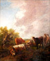 Landscape with Cattle painting by Thomas Gainsborough at National Gallery of Ireland. Dublin, Ireland.