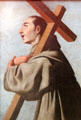 St Diego of Alcalá painting by Francisco de Zurbarán at National Gallery of Ireland. Dublin, Ireland.