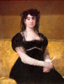 Doña Antonia Zárate portrait by Francisco de Goya at National Gallery of Ireland. Dublin, Ireland.