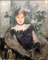 Le Corsage Noir painting by Berthe Morisot at National Gallery of Ireland. Dublin, Ireland.