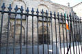 Historic main entrance of Kilmainham Gaol, now a museum. Dublin, Ireland.