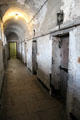 Cell block corridor at Kilmainham Gaol. Dublin, Ireland.
