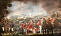 Battle of Ballynahinch on June 13, 1798 painting by Thomas Robinson at Aras an Uachtarain. Dublin, Ireland.