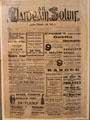 An Claidheamh Soluis Gaelic League newspaper of which Patrick Pearse was an editor at Pearse Museum. Dublin, Ireland.