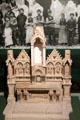 Model of Altar by Pearse & Son at Pearse Museum. Dublin, Ireland.