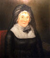 Portrait of Jemima Lord Brydges of Wootton Court at Emo Court. Ireland.