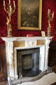 Fireplace by Thomas Carter the Younger of London in tapestry room at Russborough House. Ireland.