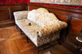 Sofa in tapestry room at Russborough House. Ireland.
