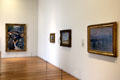 Impressionist art display at Dublin City Gallery. Dublin, Ireland.