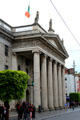 Greek hexastyle portico of General Post Office. Dublin, Ireland