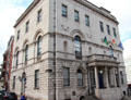 Mansion across Cork Hill Road from Dublin City Hall. Dublin, Ireland.