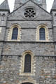 Early Romanesque windows of Christ Church Cathedral. Dublin, Ireland.
