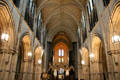 Gothic interior of Christ Church Cathedral. Dublin, Ireland.