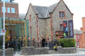 Entrance to Dublinia museum which recreates Viking & Medieval Dublin. Dublin, Ireland.