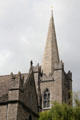Spire of St Patrick's Cathedral. Dublin, Ireland.