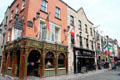 The Quays Bar & other entertainment spots at Temple Bar. Dublin, Ireland.