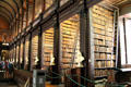 Stacks of Old Trinity Library. Dublin, Ireland.
