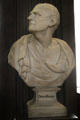 Bust of Demosthenes, statesman & orator of ancient Athens at Old Trinity Library. Dublin, Ireland.